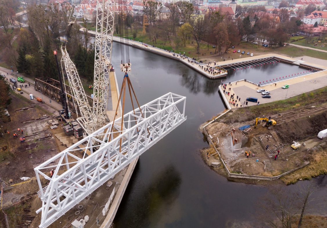 Fragment historycznej przeprawy kolejowej w Piszu będzie atrakcją turystyczną